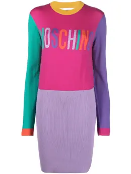 Moschino: Трикотажный свитер 