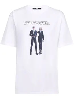 Karl Lagerfeld: Белая футболка 