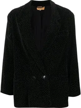 Versace Pre-Owned: Куртка в горошек 