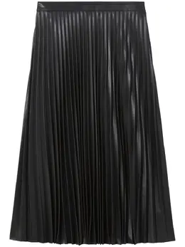 Proenza Schouler White Label: Кожаная юбка 