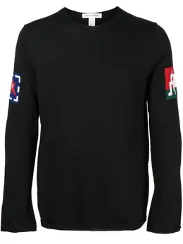 Comme Des Garçons Shirt: Трикотажный свитер 