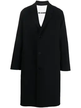 Jil Sander: Пальто с воротником 