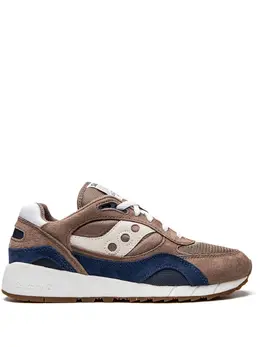 Saucony: Коричневые кроссовки  Shadow 6000