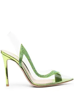 Gianvito Rossi: Зелёные туфли 