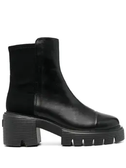 Stuart Weitzman: Чёрные ботинки 