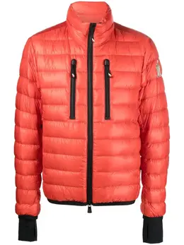 Moncler Grenoble: Оранжевая куртка 