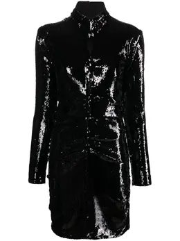 Isabel Marant: Платье с длинным рукавом 