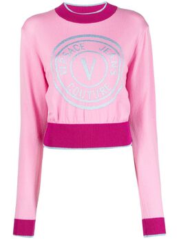 Versace Jeans Couture: Свитер с принтом 