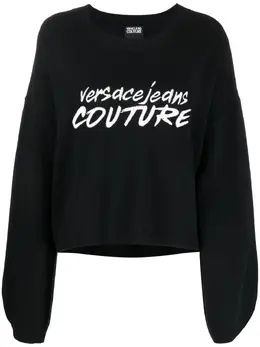 Versace Jeans Couture: Свитер с широкими рукавами 