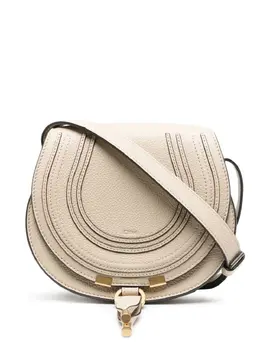 Chloé: Бежевая сумка  Marcie