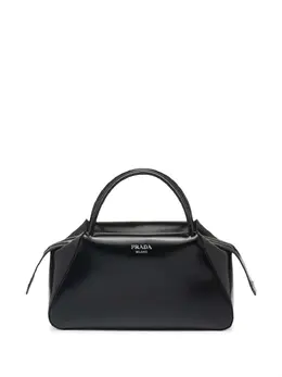 Prada: Чёрная сумка-шоппер 