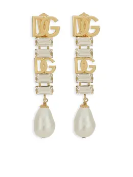 Dolce & Gabbana: Серьги  Crystal