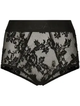 Dolce & Gabbana: Чёрные трусы 