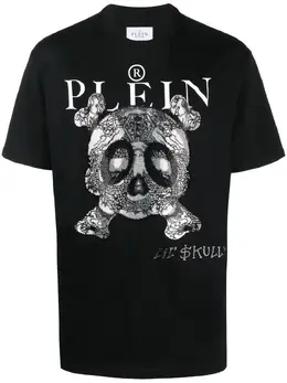 Philipp Plein: Футболка с принтом 