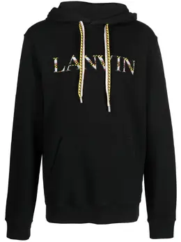 Lanvin: Чёрная толстовка 