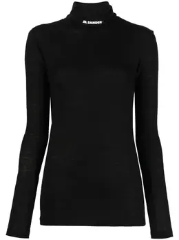 Jil Sander: Топ с длинным рукавом 