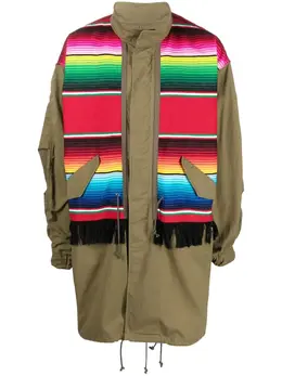 Junya Watanabe MAN: Зелёное пальто 