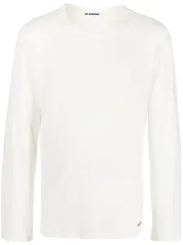 Jil Sander: Футболка с длинным рукавом 