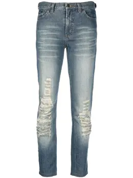 Dolce & Gabbana Pre-Owned: Рваные джинсы 