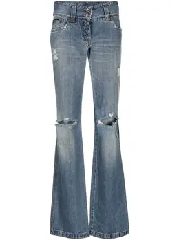 Dolce & Gabbana Pre-Owned: Рваные джинсы 