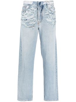Diesel: Рваные джинсы 
