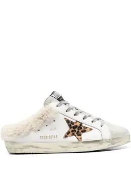 Golden Goose: Белые мокасины  Superstar