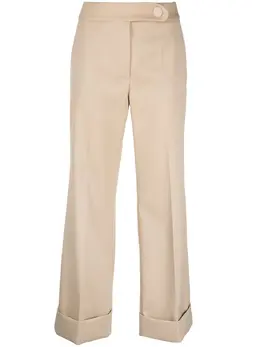 Lanvin: Брюки из шерсти 