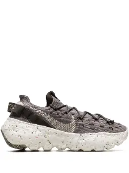 Nike: Кроссовки  Space Hippie 04 цвета хаки
