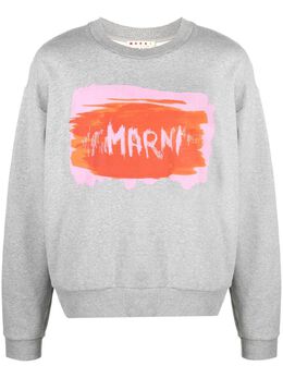 Marni: Свитшот с принтом 