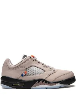 Jordan: Бежевые кроссовки  Jordan x PSG