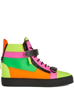 Giuseppe Zanotti: Многоцветные кроссовки  Coby