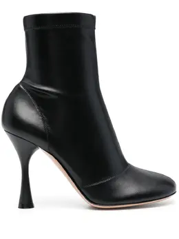 Gianvito Rossi: Чёрные ботинки 