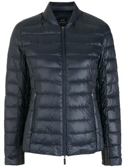 Armani Exchange: Синяя куртка 