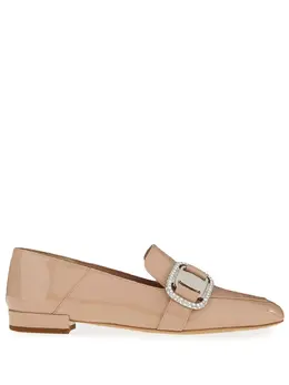 Salvatore Ferragamo: Светлые лоферы  Vara