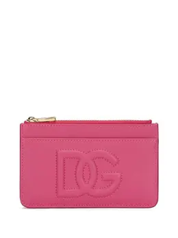 Dolce & Gabbana: Розовый картхолдер  DG