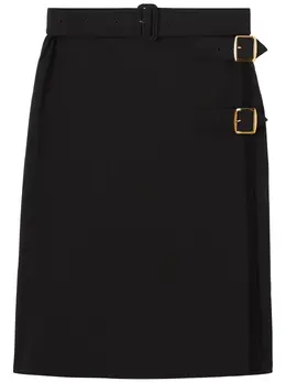 Burberry: Юбка миди 