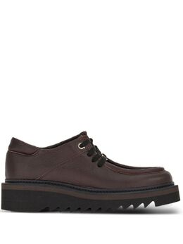 Salvatore Ferragamo: Коричневые лоферы 