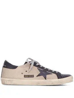 Golden Goose: Коричневые кроссовки  Superstar