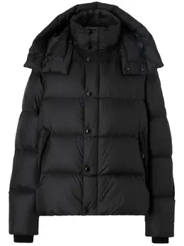 Burberry: Чёрная куртка 
