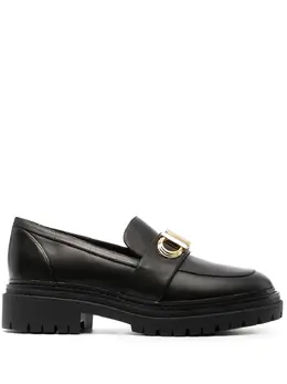 Michael Michael Kors: Чёрные лоферы 