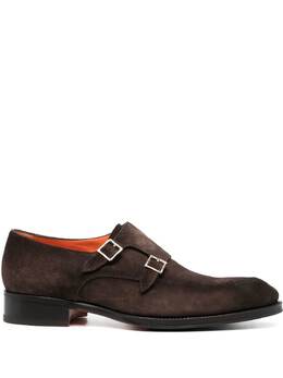 Santoni: Коричневые туфли 