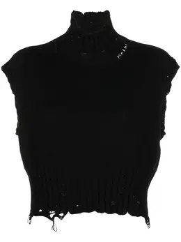 Marni: Чёрный жилет 