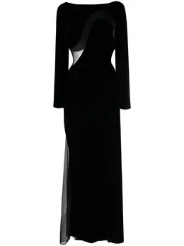 TOM FORD: Платье в сетку 