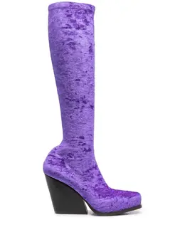 Stella McCartney: Фиолетовые сапоги 
