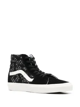 Vans: Чёрные кроссовки 