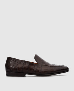 Santoni: Коричневі туфлі 