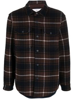 Woolrich: Коричневая рубашка 