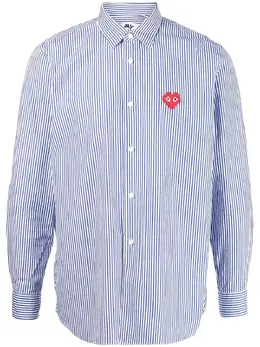 Comme Des Garçons Play: Рубашка в полоску 