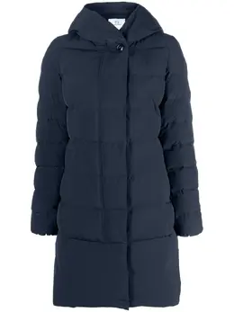 Woolrich: Синий пуховик  Prescott