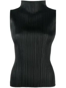 Pleats Please Issey Miyake: Топ без рукава 